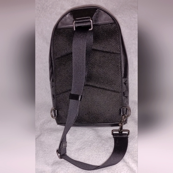 Coach Original West Pack In Signature Canvas With Varsity Stripe Backpack Sling - Picture 3 of 8